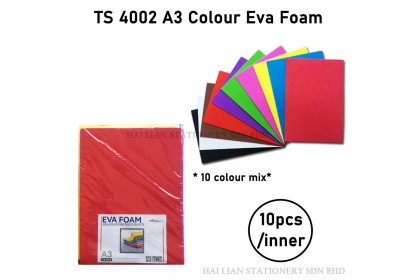 Twin Star Handicraft - Color Eva Foam (10pcs)